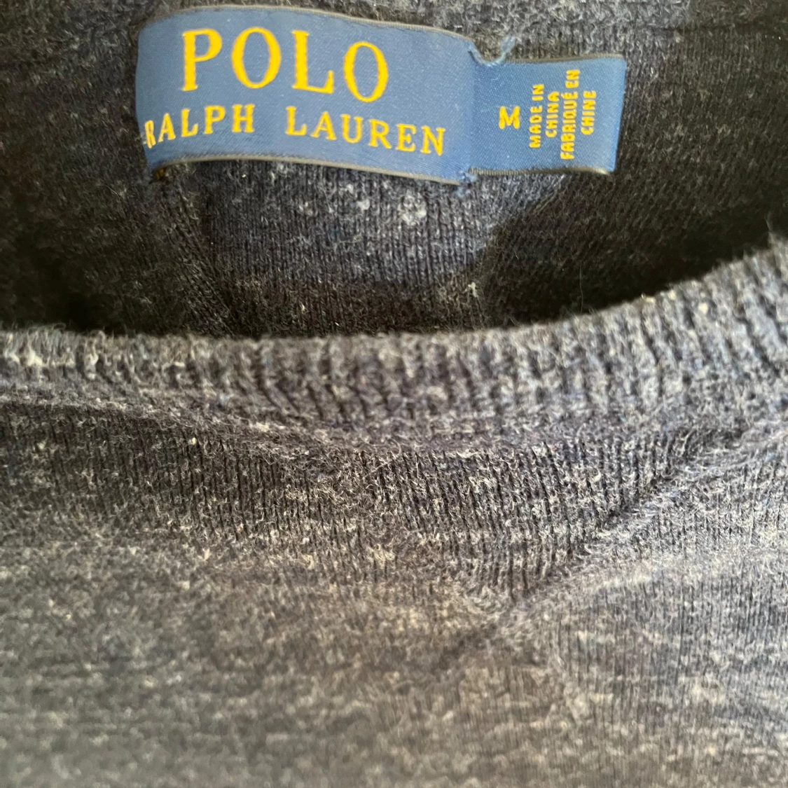Mörkblå stickad tröja från Polo Ralph Lauren - 3