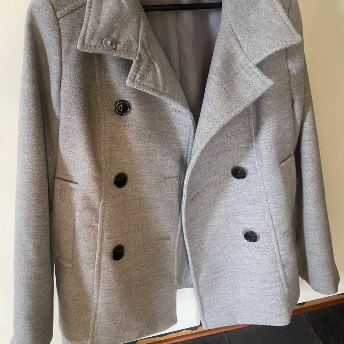 Ljusgrå kappa från H&M - 1