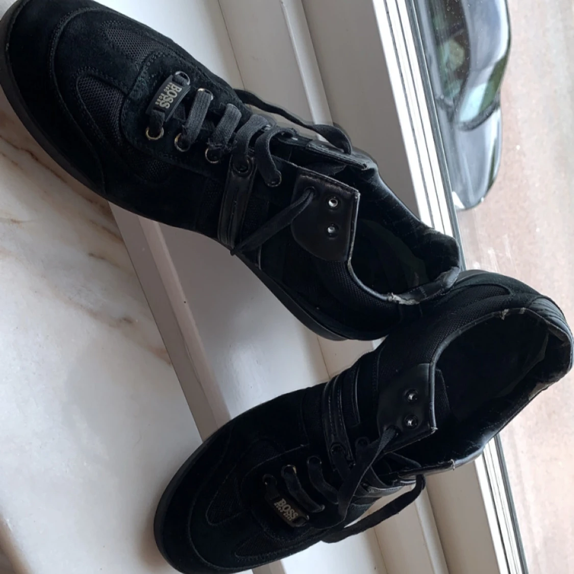 Svarta sneakers från BOSS - 1