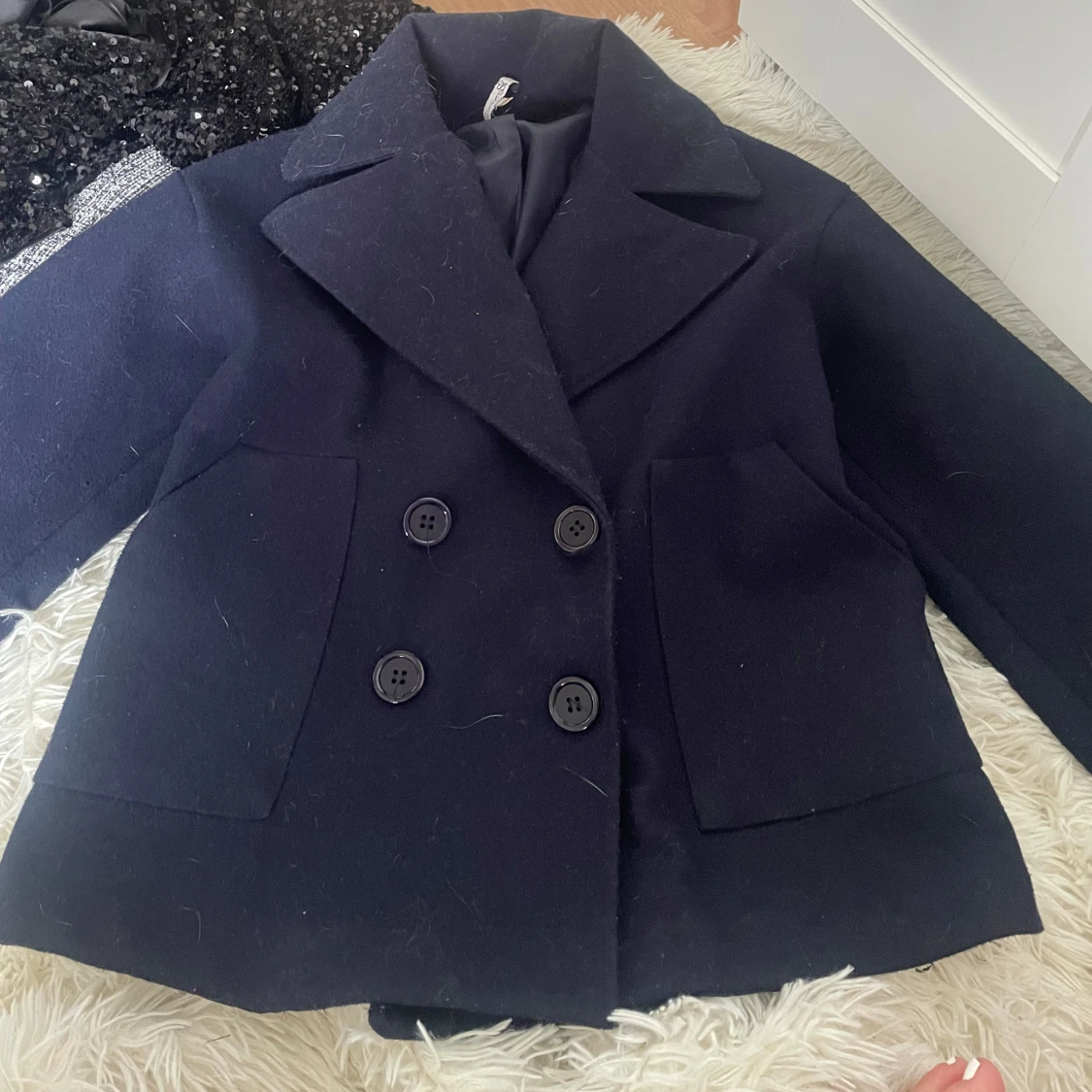 Mörkblå kappa från Design by Si - 1