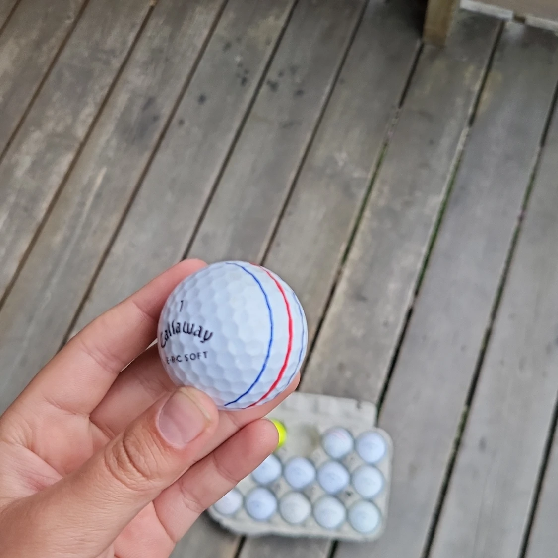 15 stycken callaway golfbollar - 1