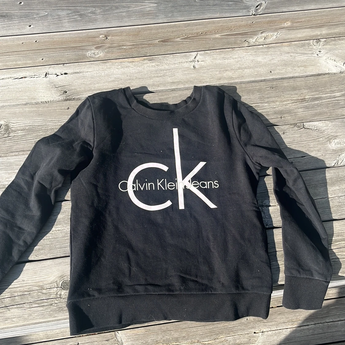 Svart Calvin Klein Jeans sweatshirt