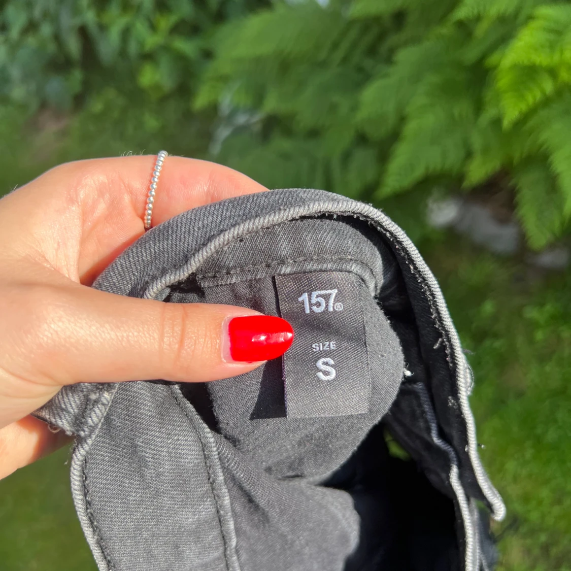 Svarta jeansshorts från Lager157 - 2