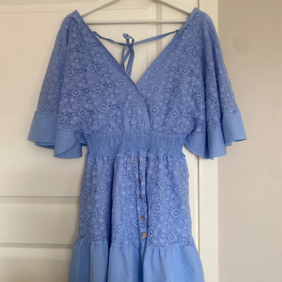 Blå sommarklänning - 1