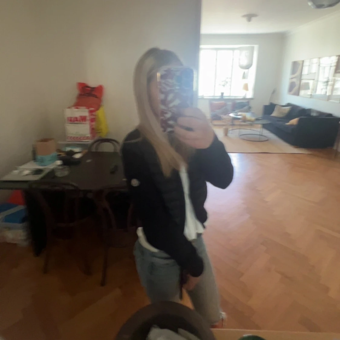 Svart jacka från Moncler - 2