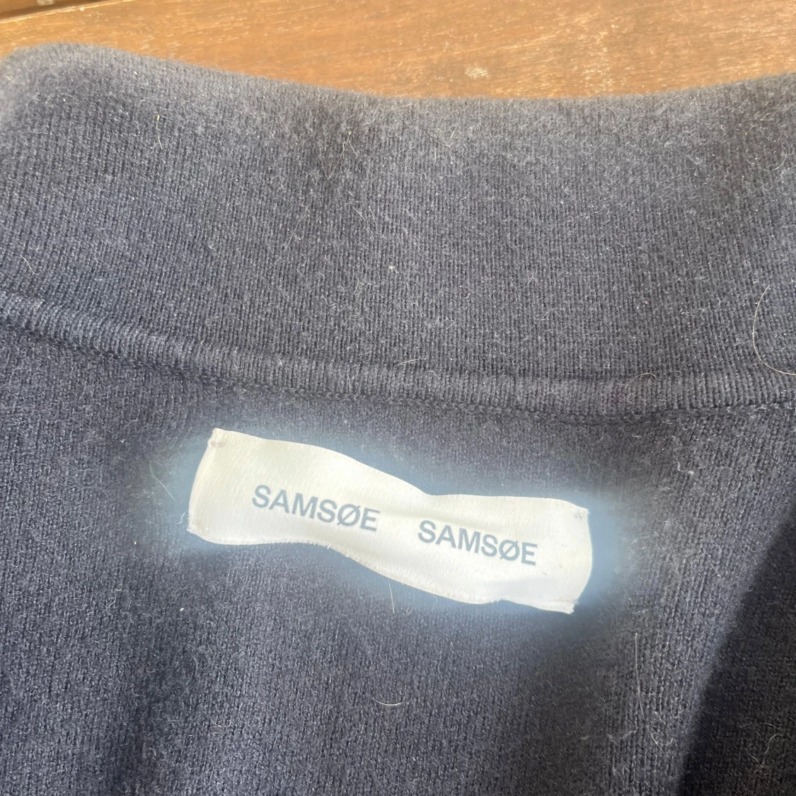 Mörkblå kofta från Samsøe Samsøe - 2