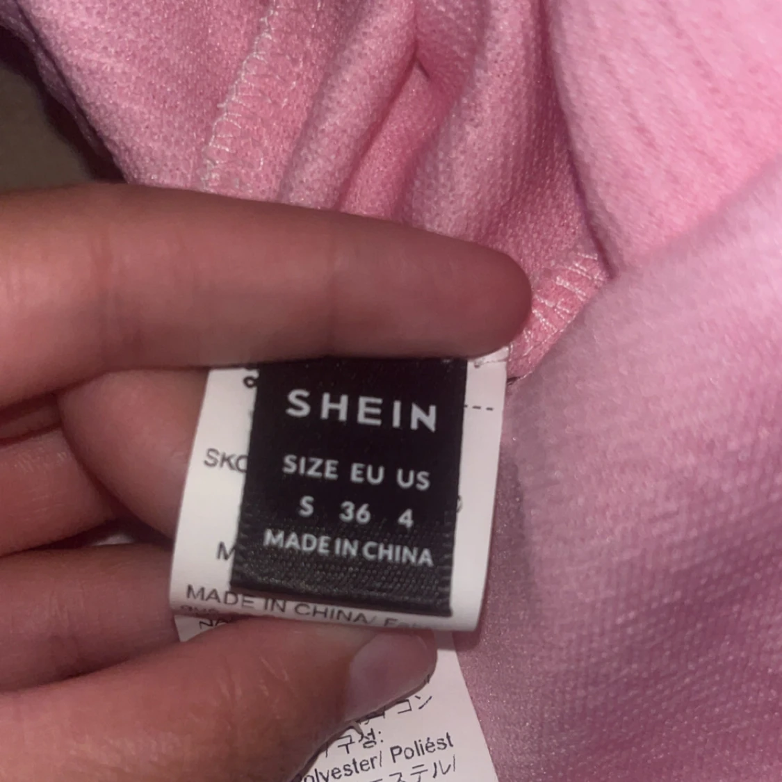 Rutig rosa väst och byxa från SHEIN - 4