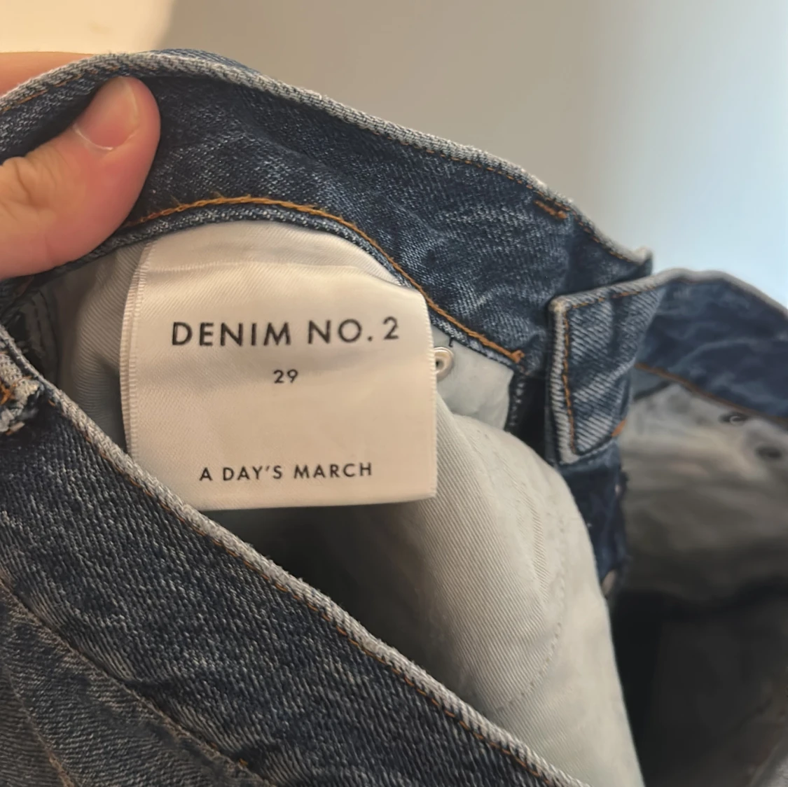 Blå jeans från A Day's March, strl 29 - 2