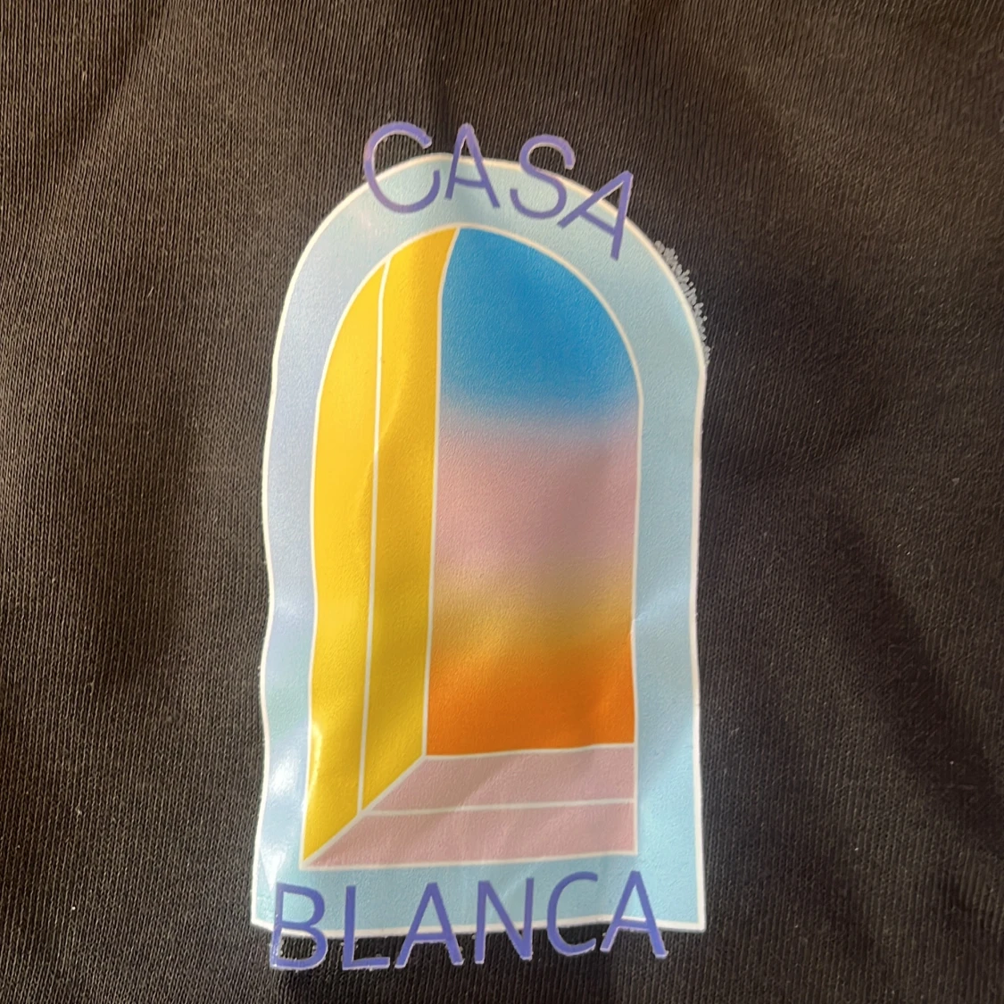 Svart hoodie från Casablanca Tennis Club - 3