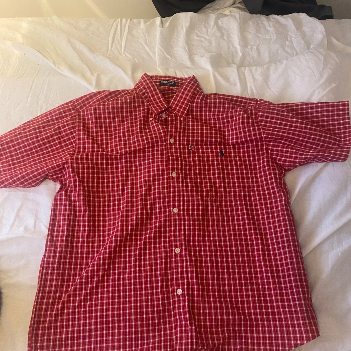 Rutig röd skjorta från Ralph Lauren