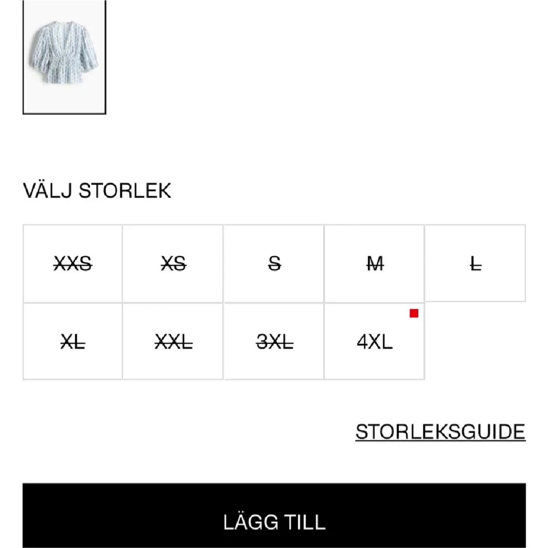 Blommig croppad blus med puffärm - 1