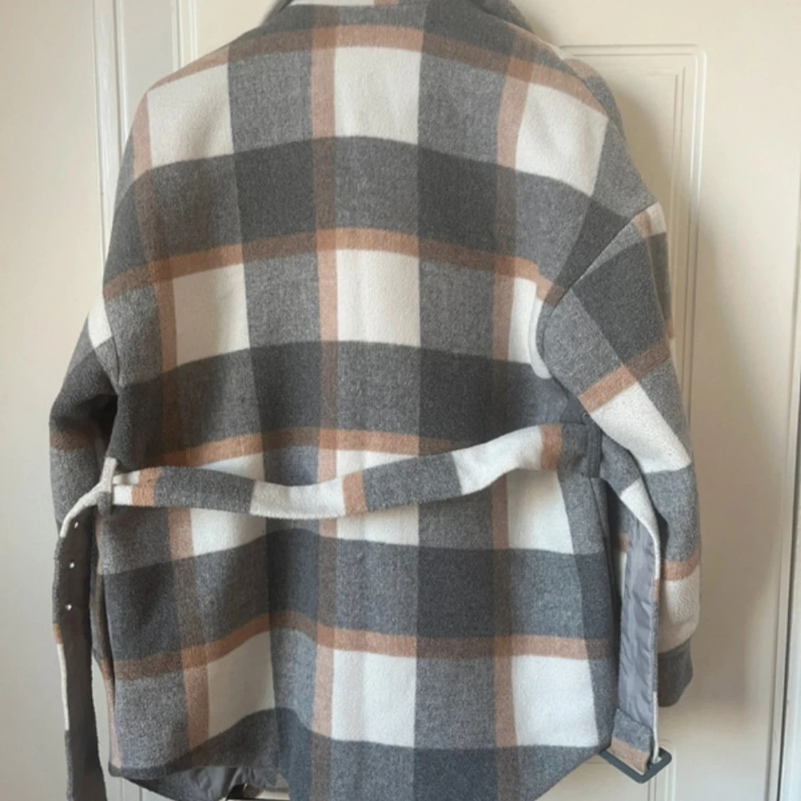 Rutig overshirt från Pieces XS - 1