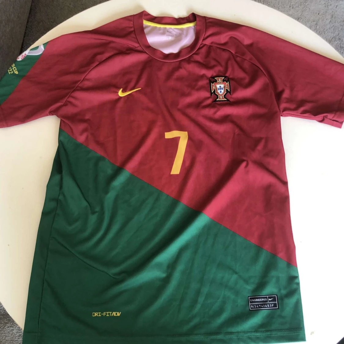 Portugal Ronaldo 7 fotbollströja Nike