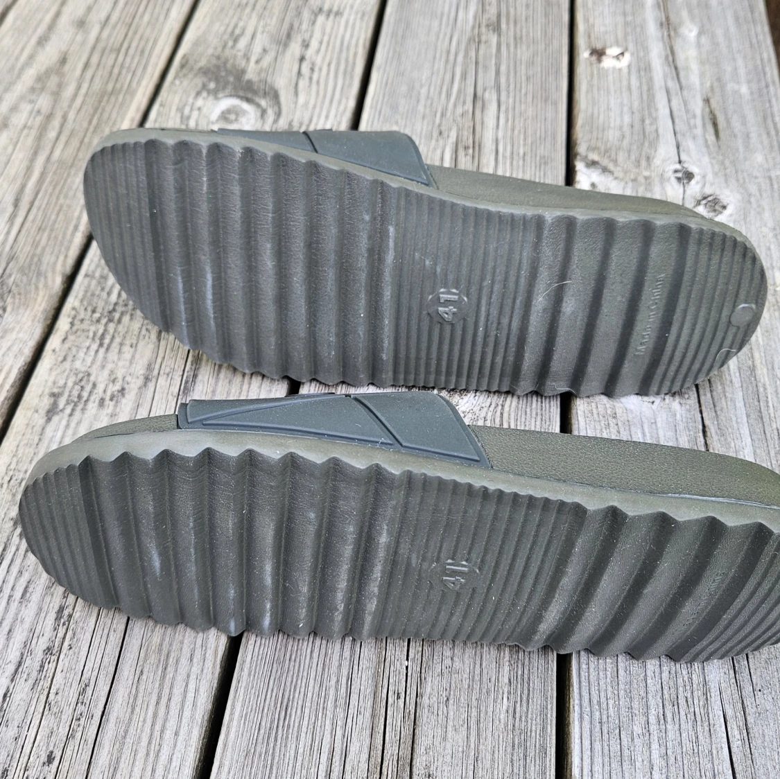 Antony Morato grå/gröna badsandaler - 4