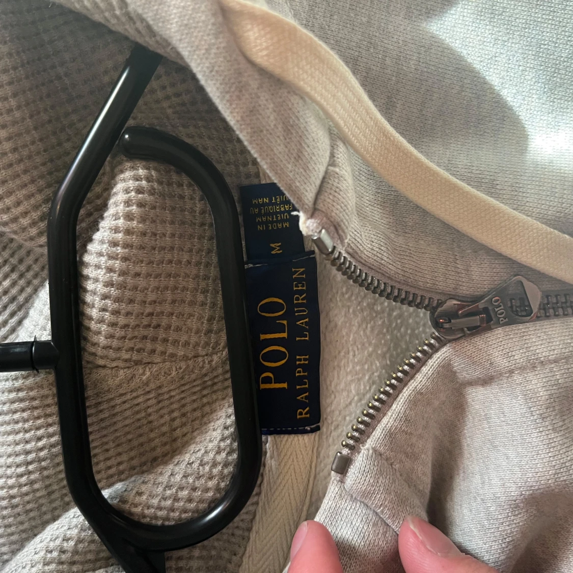 Grå hoodie från Polo Ralph Lauren - 3