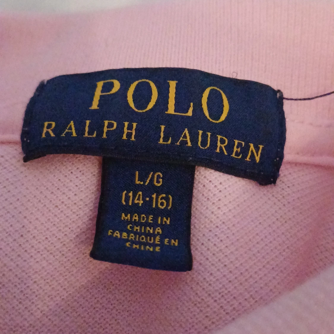 Ljusrosa pikétröja från Polo Ralph Lauren - 3