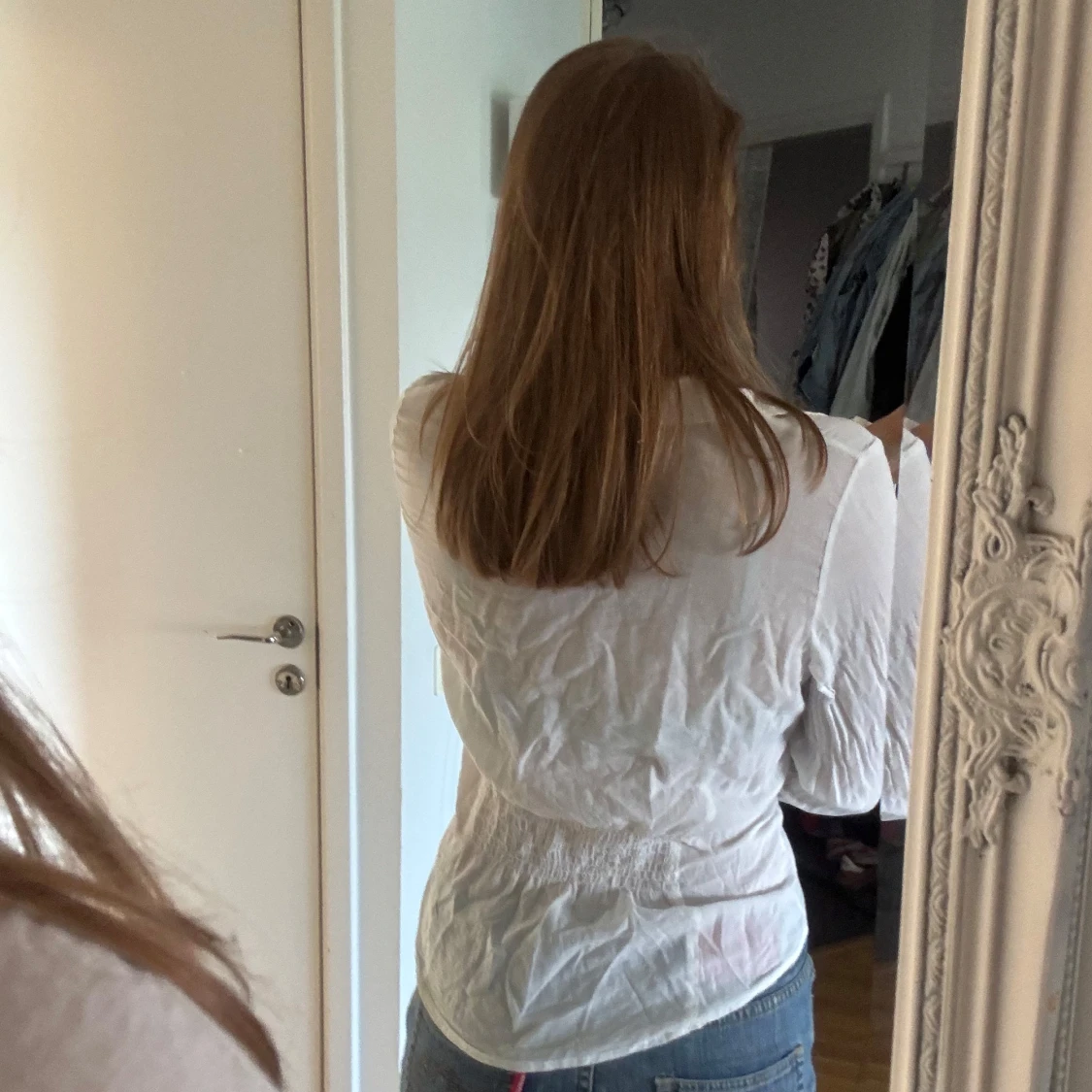 Vit blus i linne från Sisters Point - 2