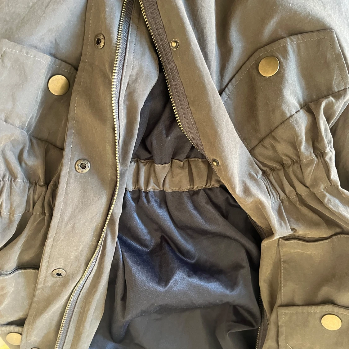 Mörk grön trenchcoat 💗 - 3