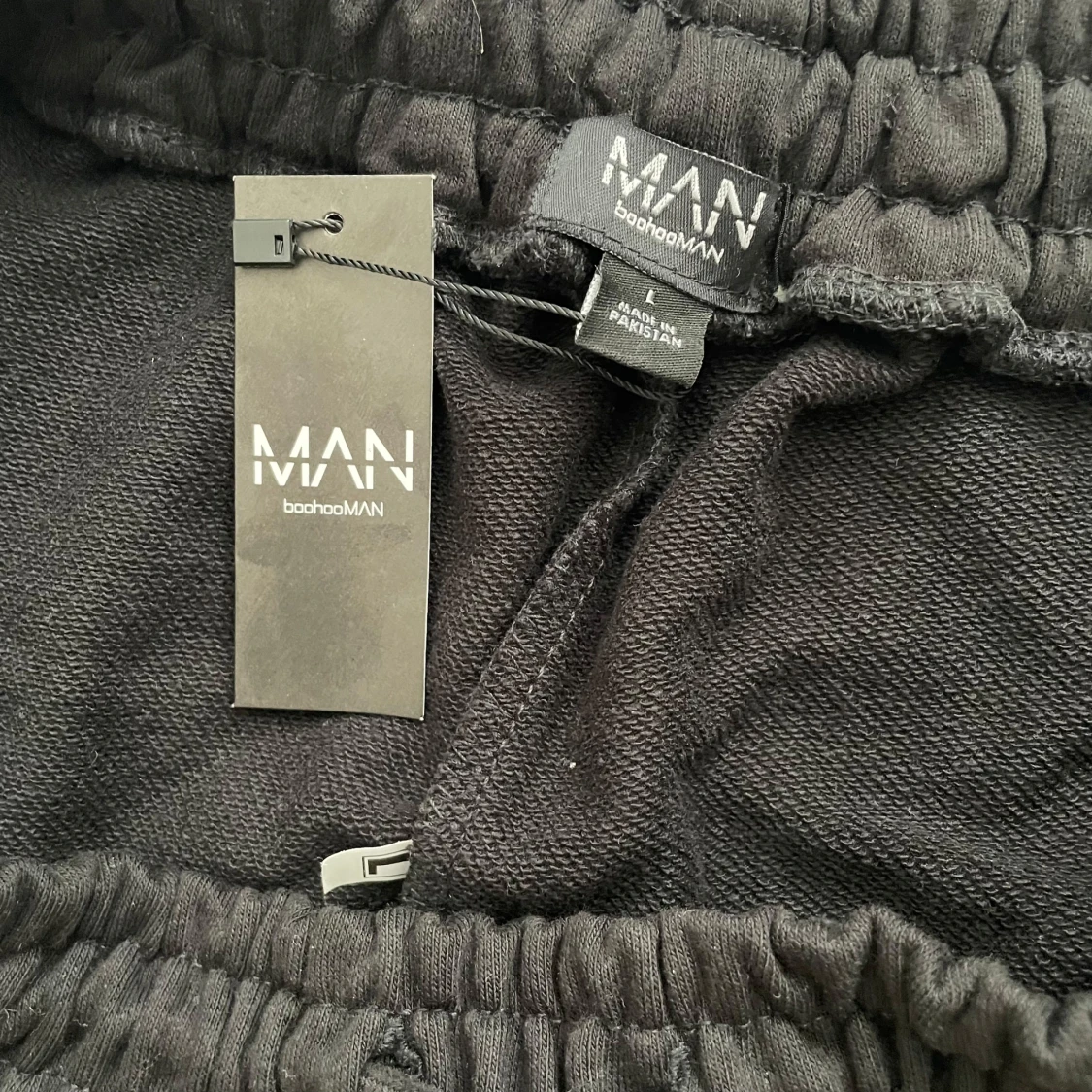 BoohooMAN Wide Leg Carpenter Joggers - Strl L - 1