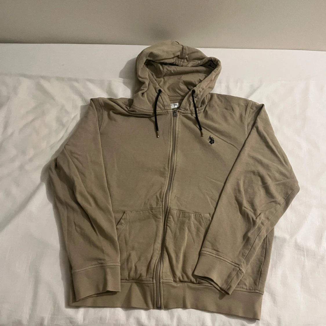 Beige hoodie från U.S. Polo Assn
