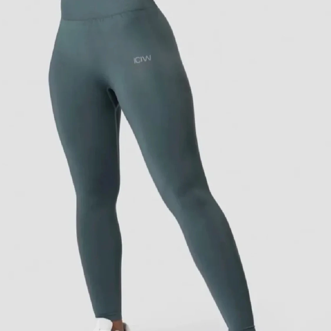 define seamless tights jungle green - 1