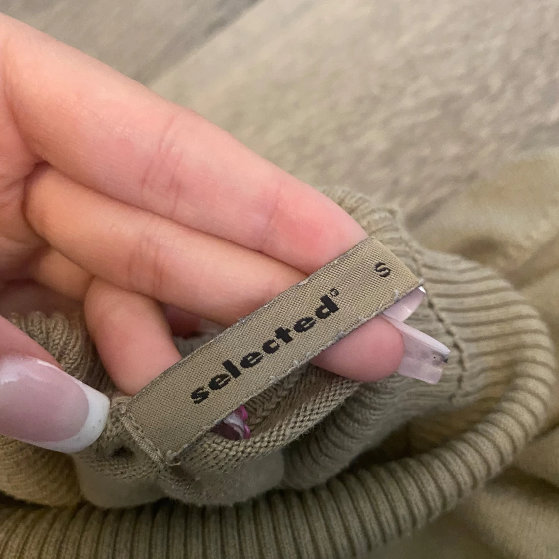 Beige polotröja från Selected - 2