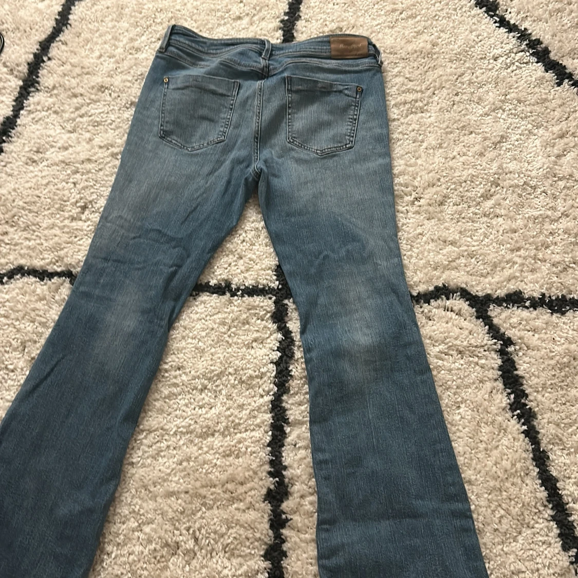 Blå flare jeans från Mos Mosh - 1