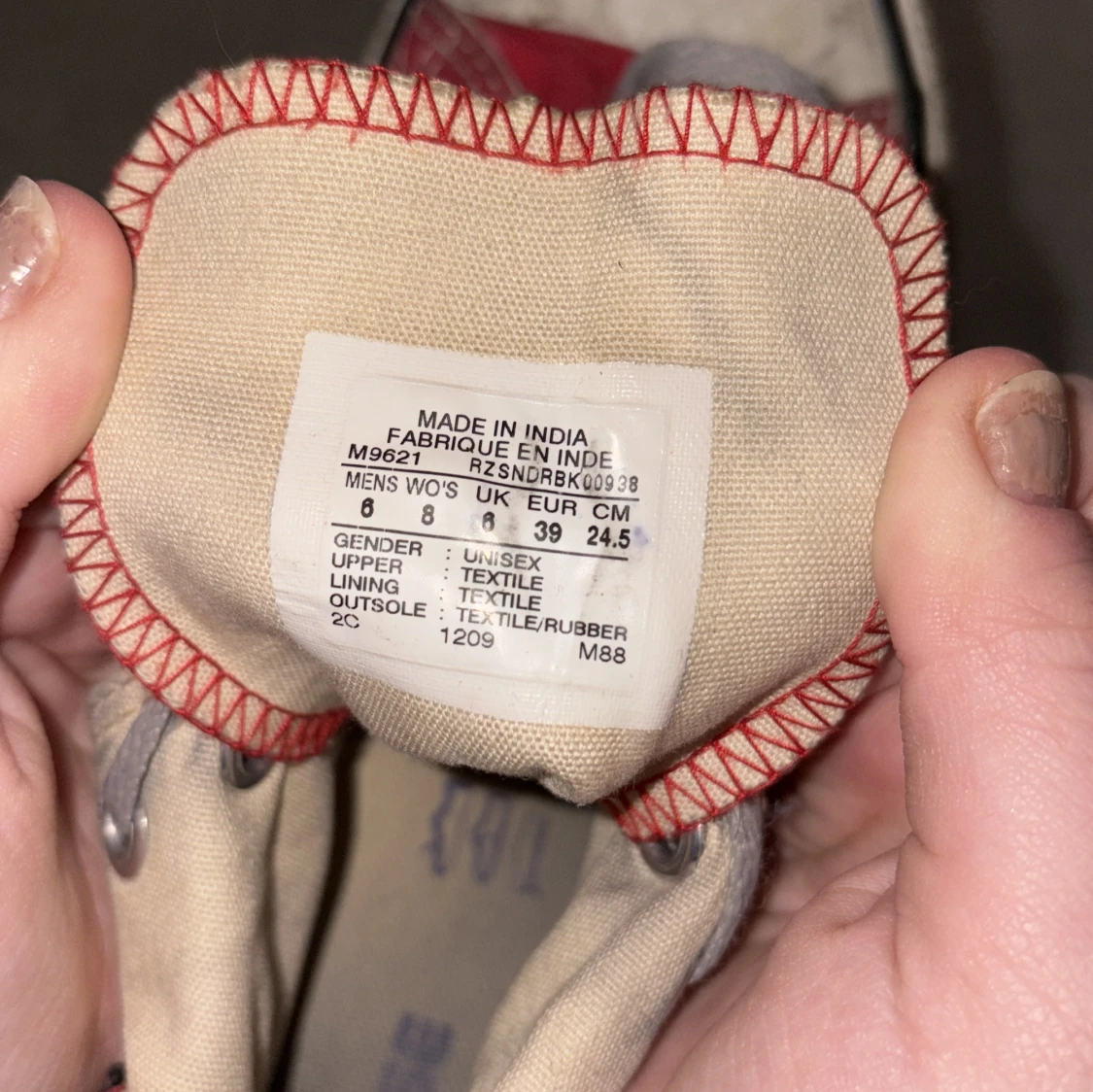 Röda Converse All Star sneakers - 3