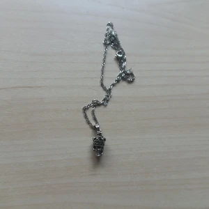 Skull halsband  - Säljer då den inte kommer till användning, rostfritt stål 