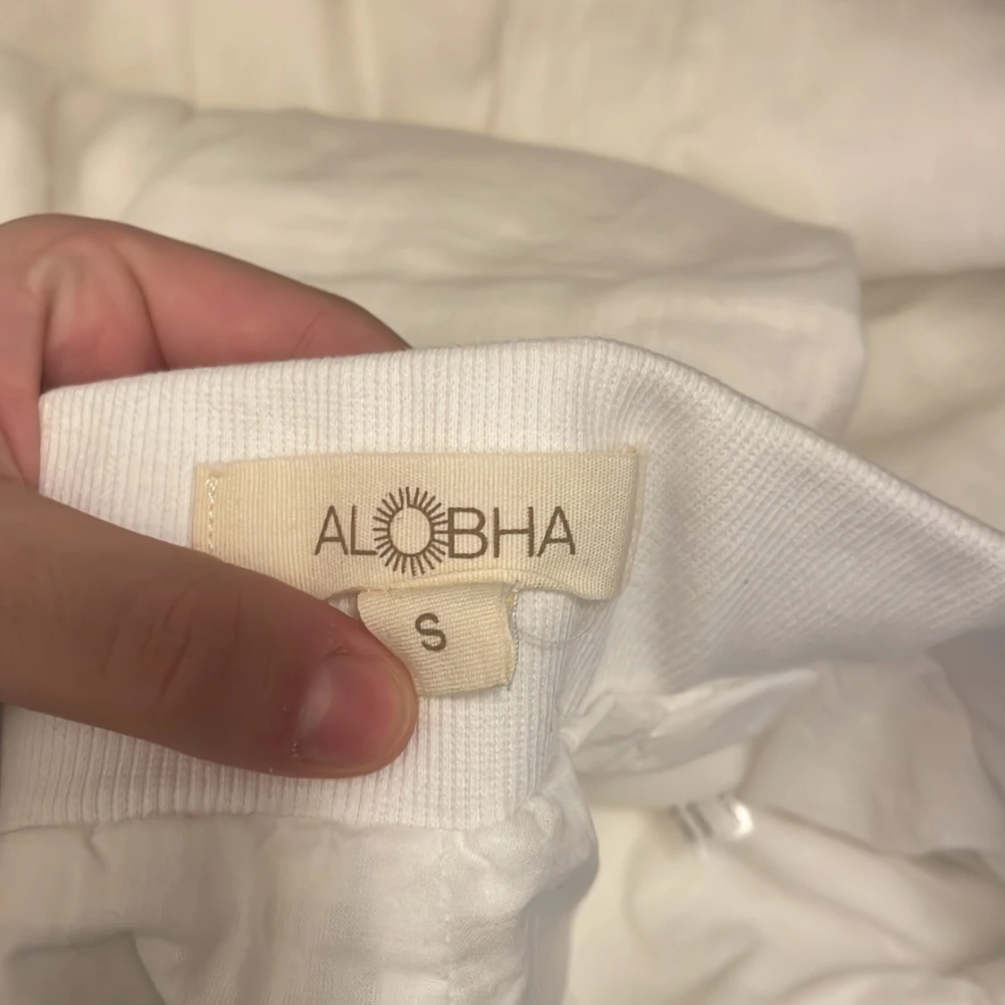 Vita linnebyxor från Alohha - 1