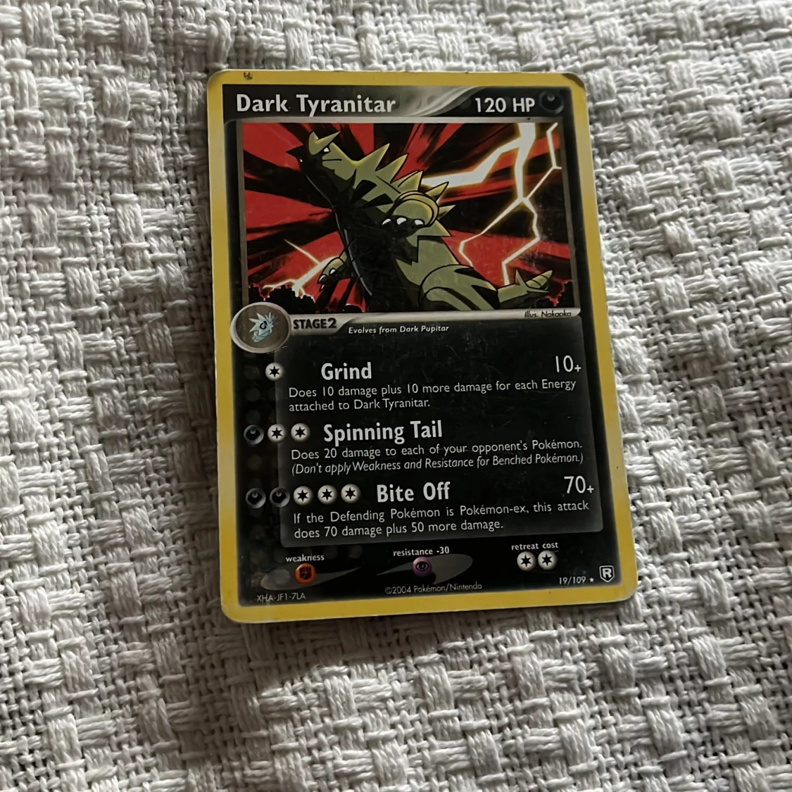 Pokémonkort Dark Tyranitar