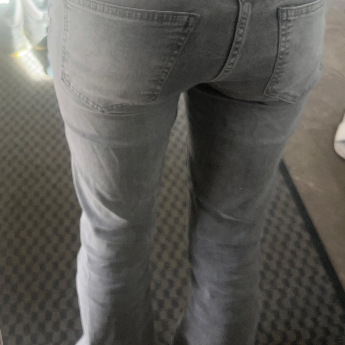 Lågmidjade bootcut jeans - 1