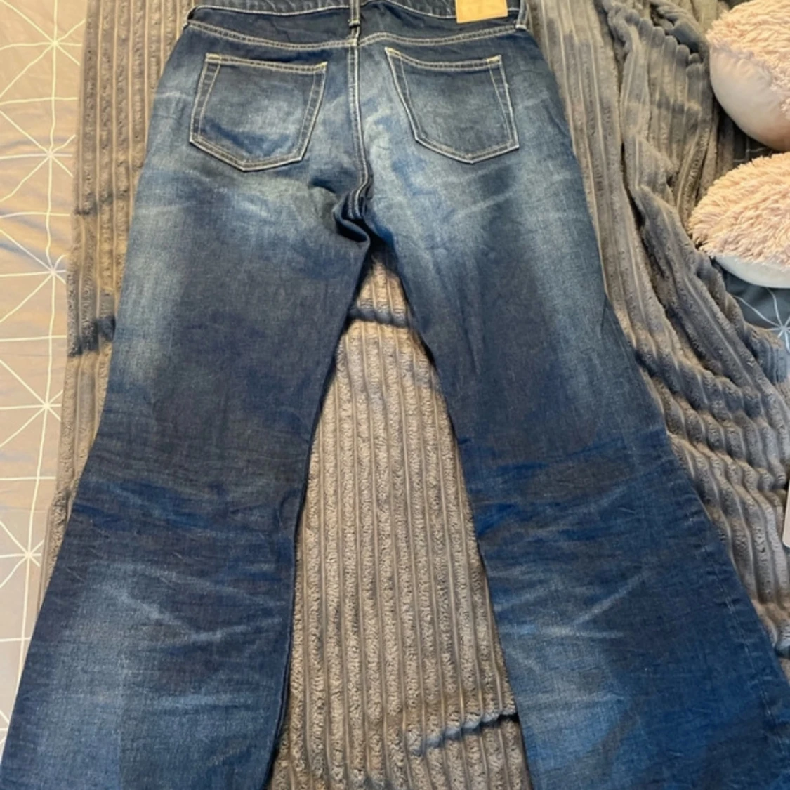 Lågmidja Blå jeans med bootcut - 1