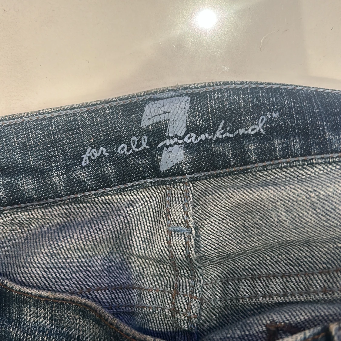 Blå jeans från 7 for All Mankind - 2