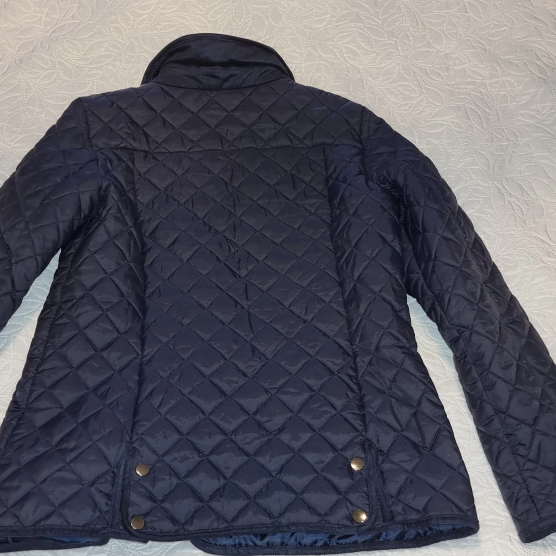 Mörkblå quiltad jacka  märke Vila,stM - 1