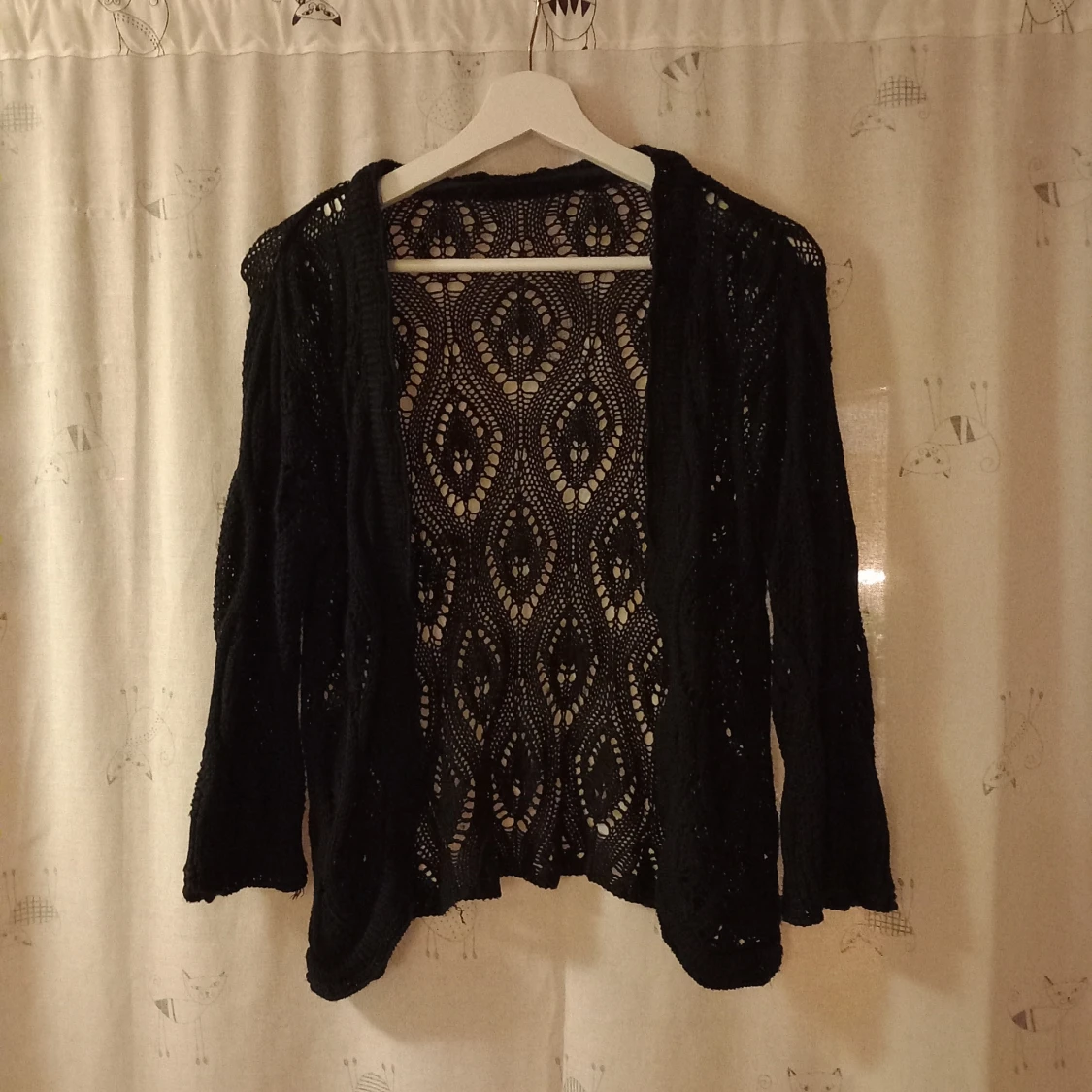 Svart spetskofta - 2