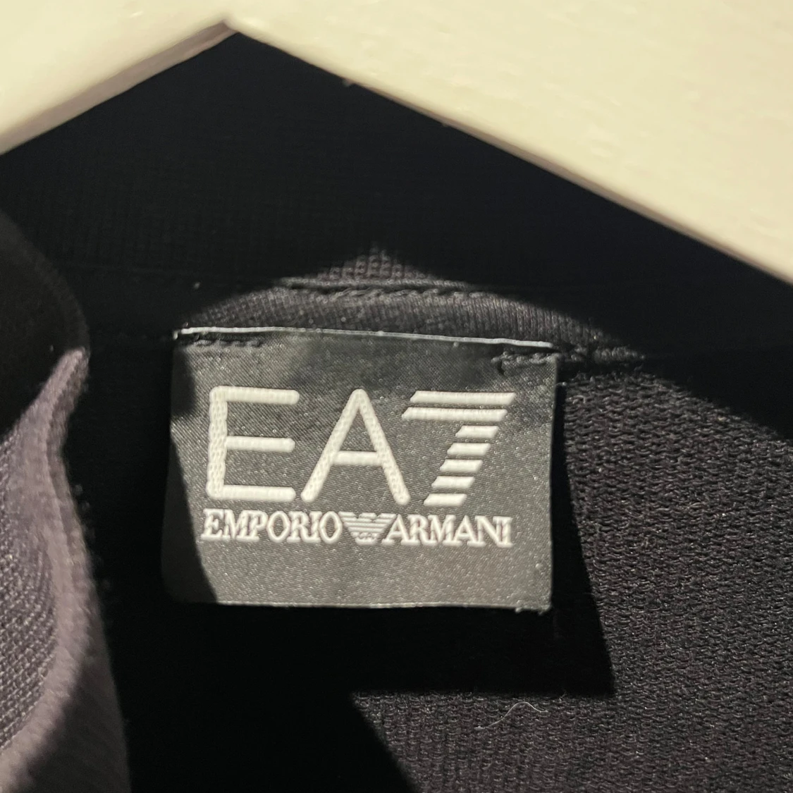 Svart hoodie från Emporio Armani