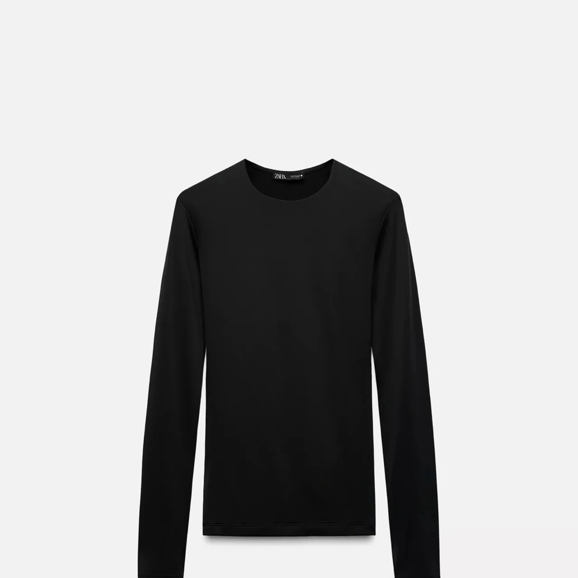 Svart långärmad tröja från Zara