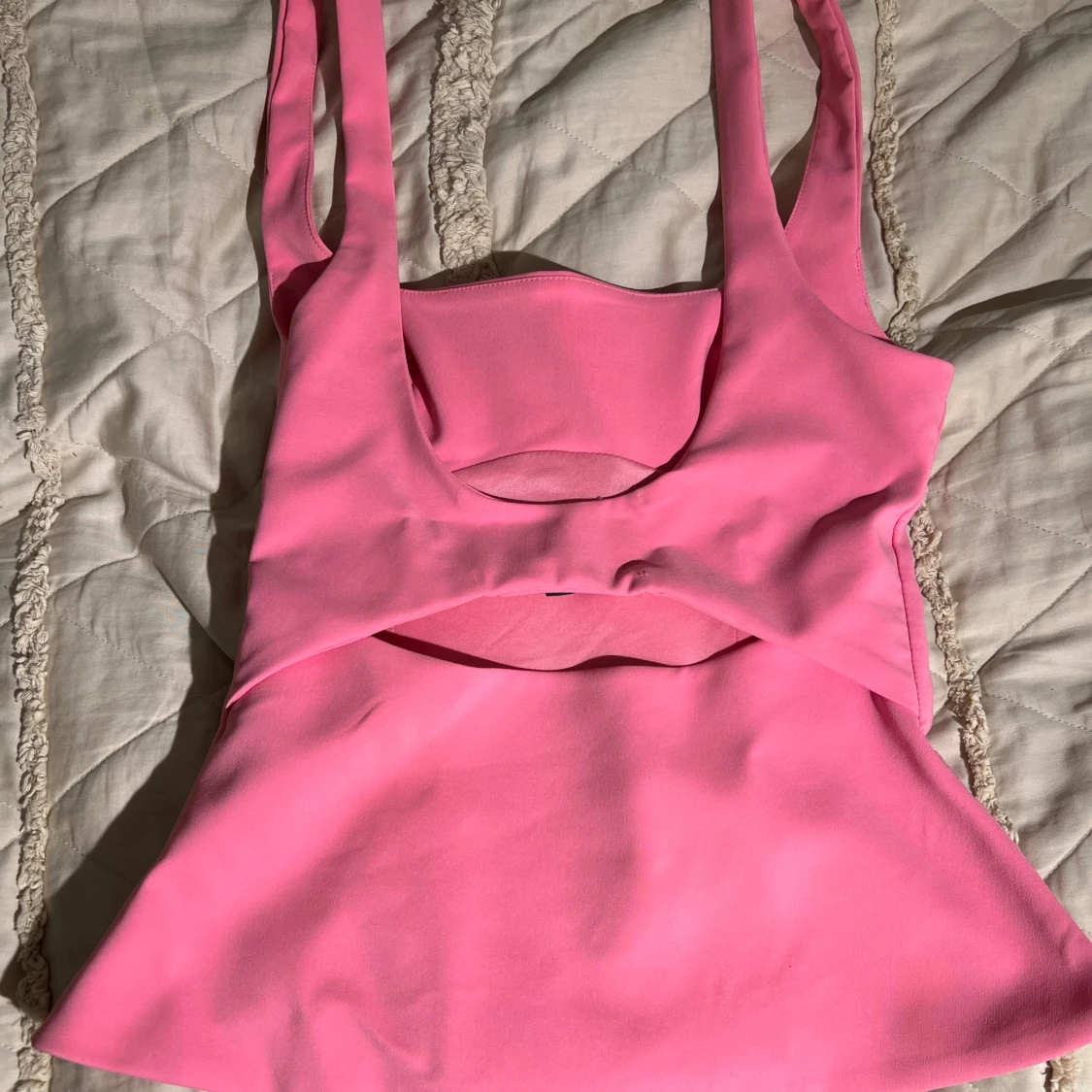 Rosa korsettopp från Zara  - 1