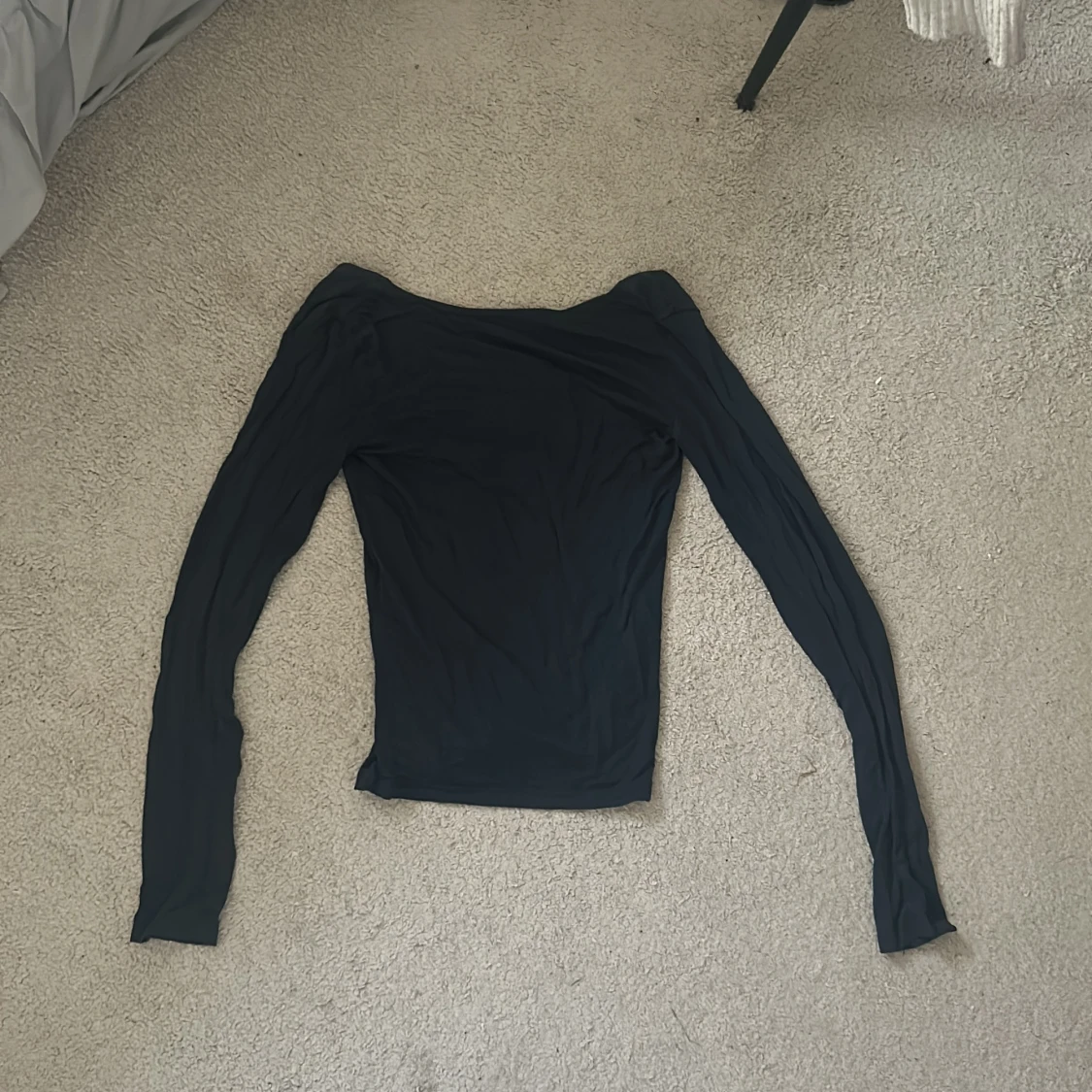 Svart långärmad topp från 157