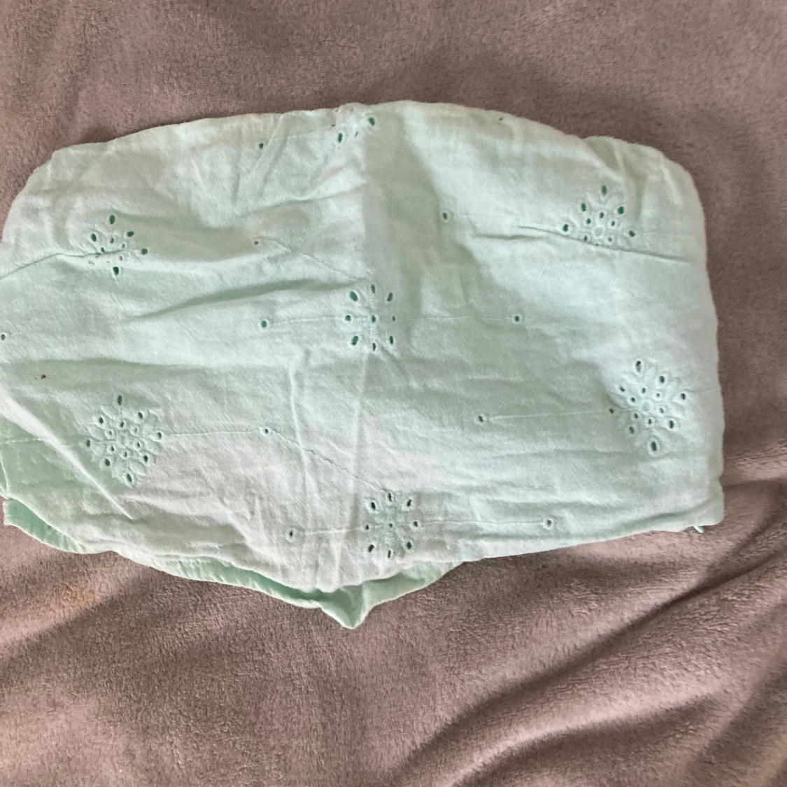 Mintgrön bandeau tubtopp från Bershka - 1