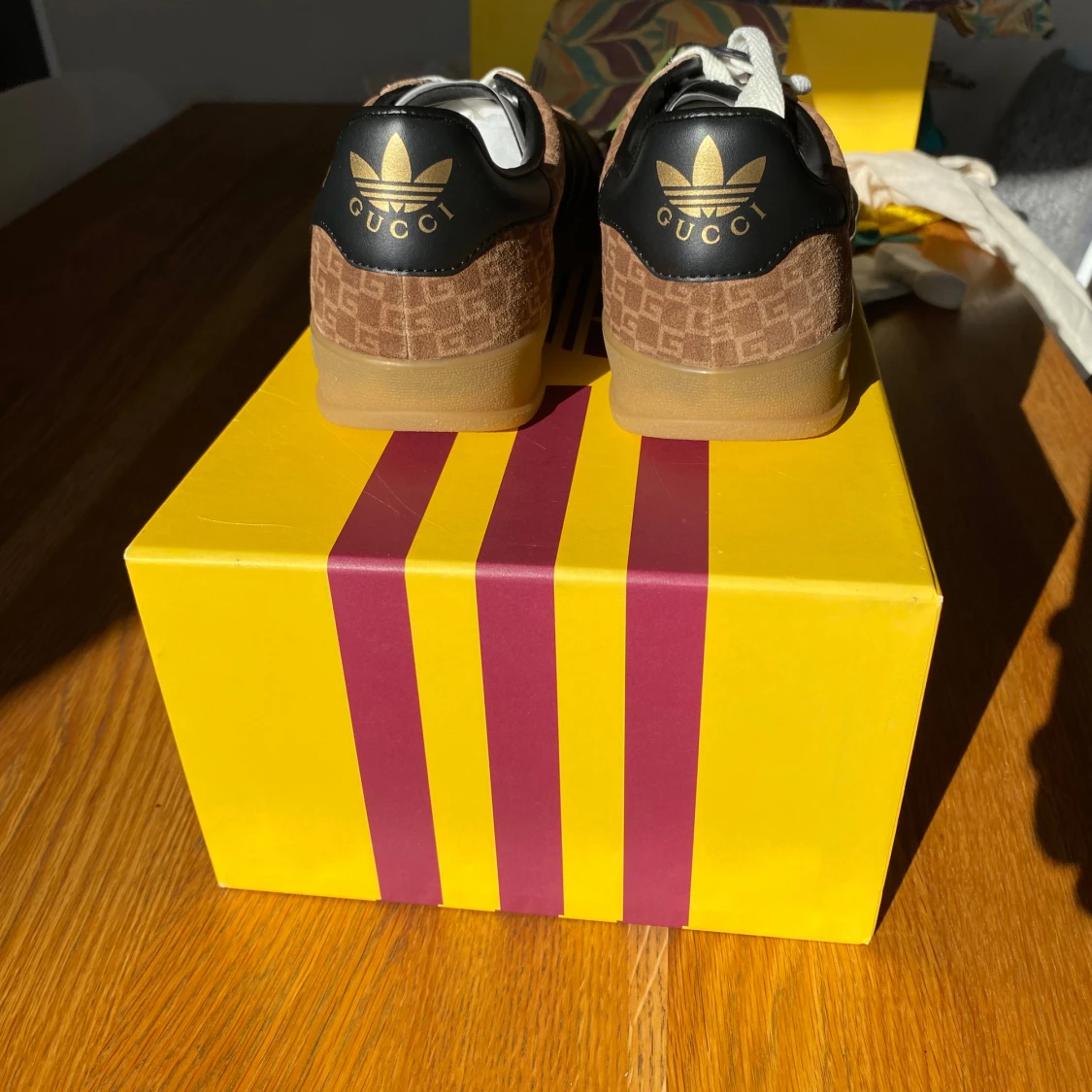 Gucci x Adidas Gazelle sneakers brun - 3