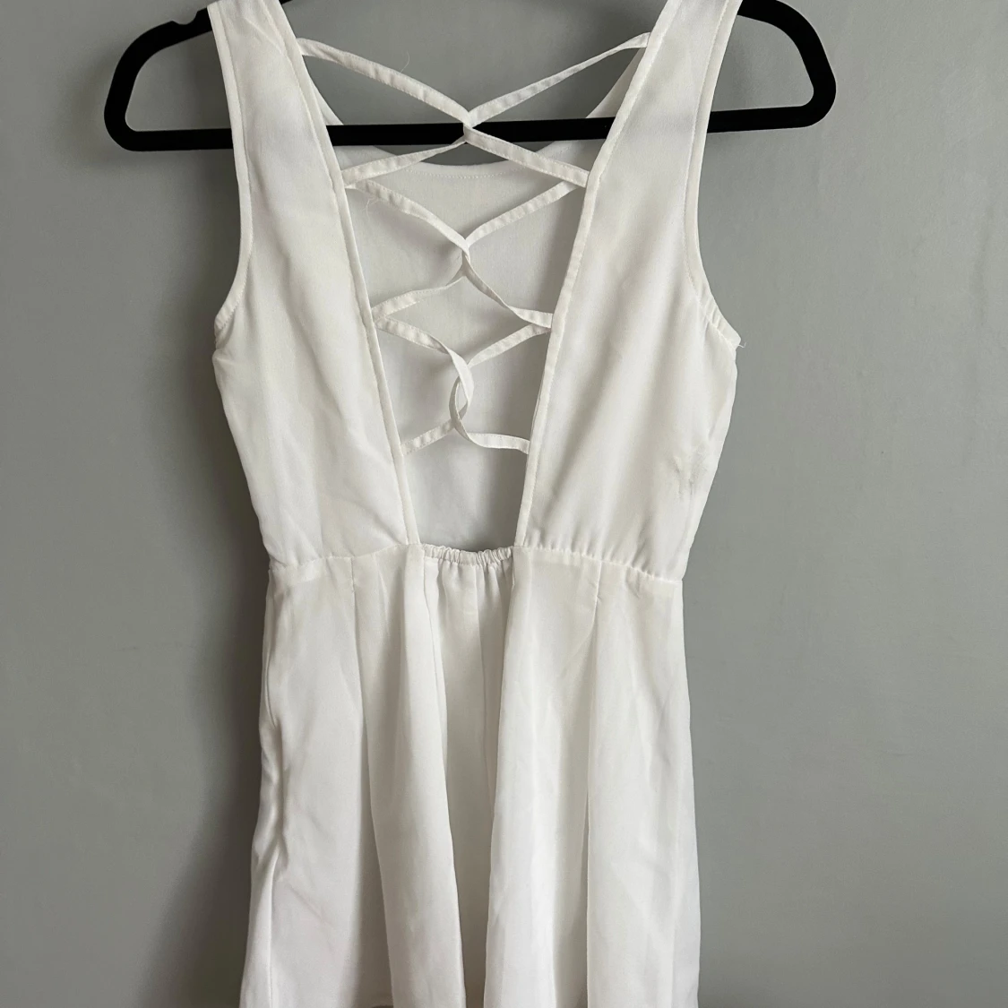 Vit kort klänning Rut&Circle - 1