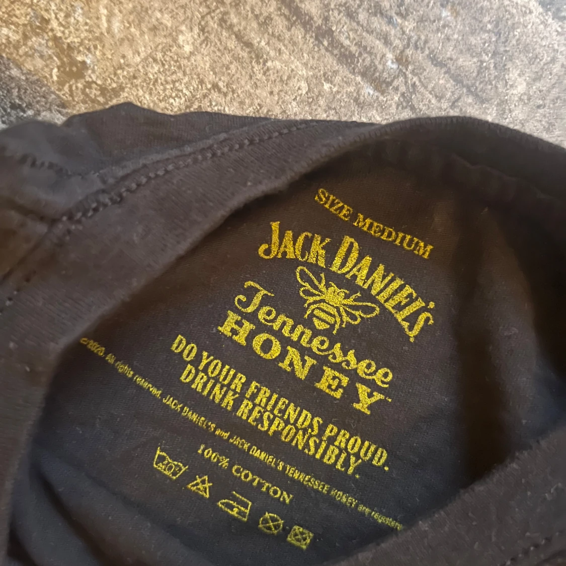 Jack Daniel's svart t-shirt M - 1