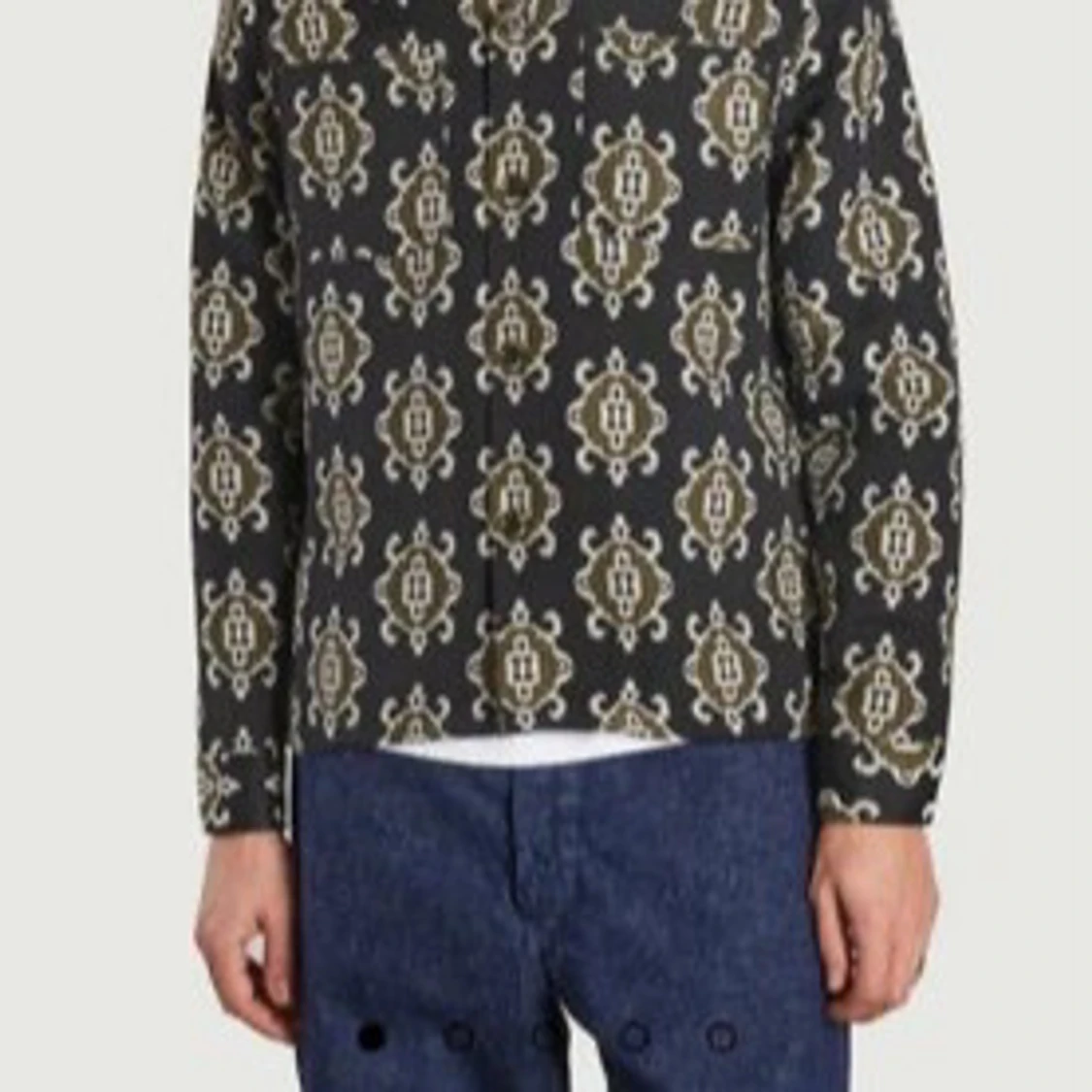 Mönstrad oversize jacka från Les deux  - 1