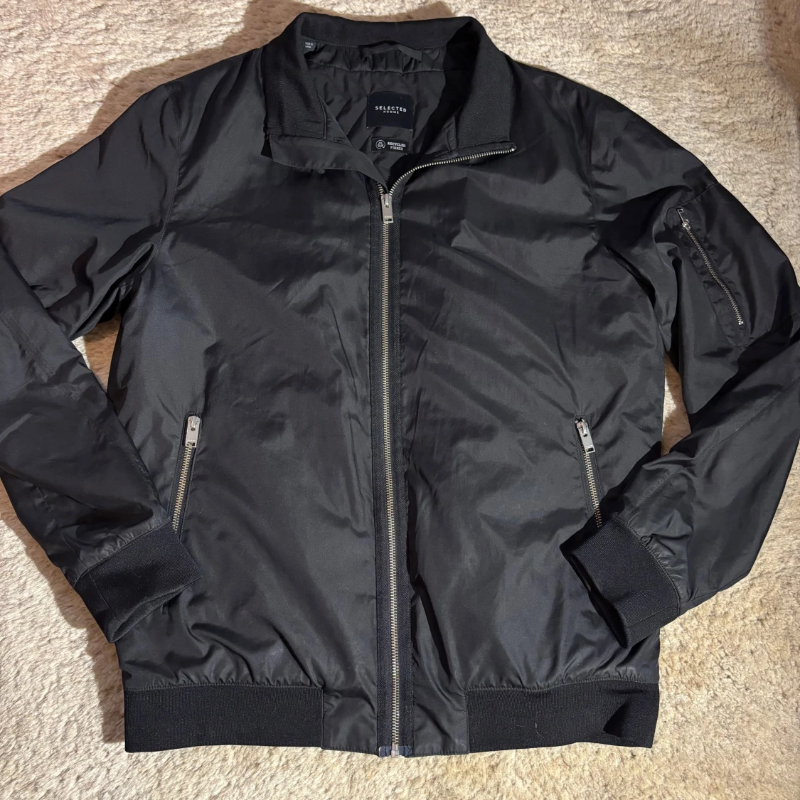 Svart bomberjacka Selected Homme M - 1