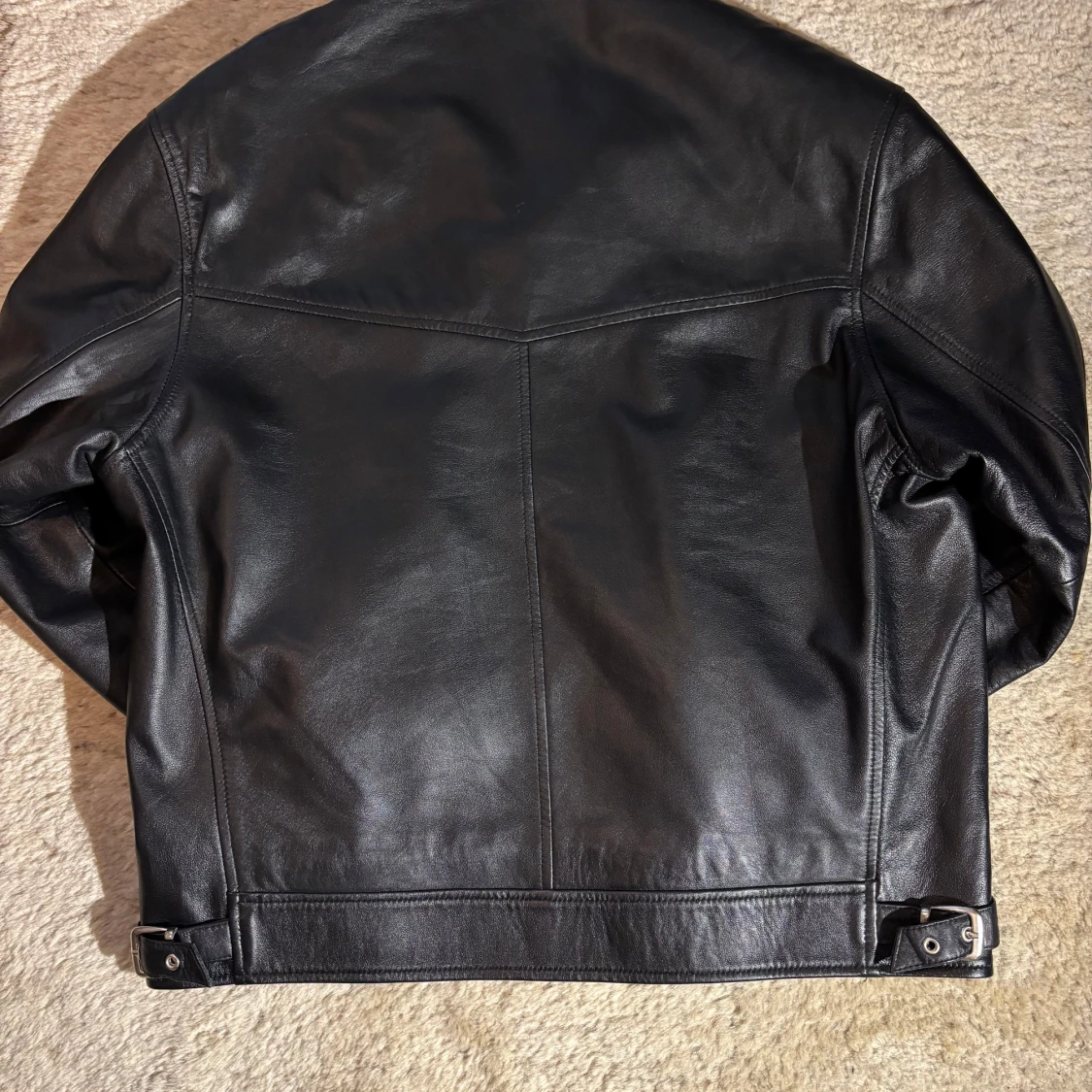 Svart skinnjacka från Tempo - 3