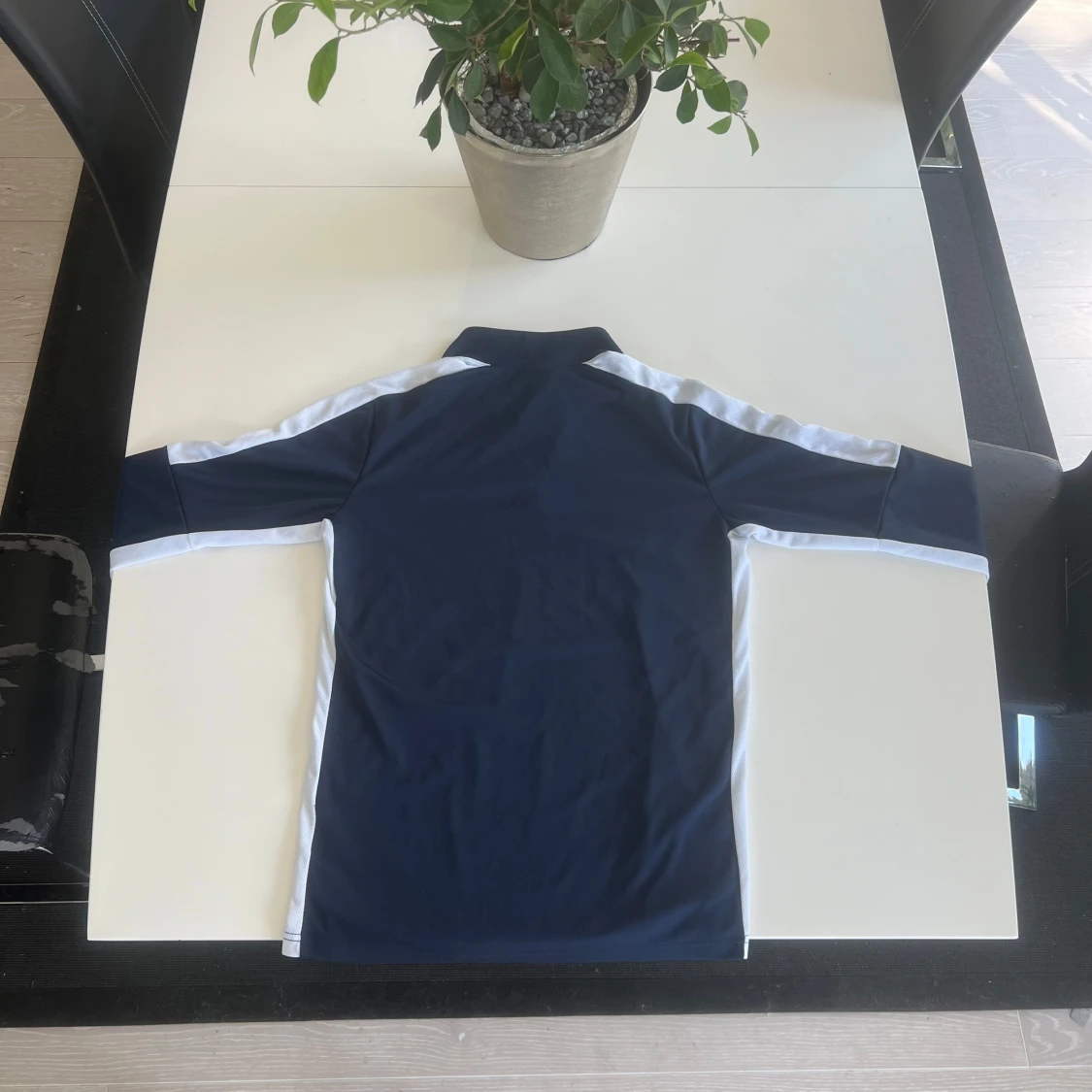 Nike marinblå långärmad träningströja - 2