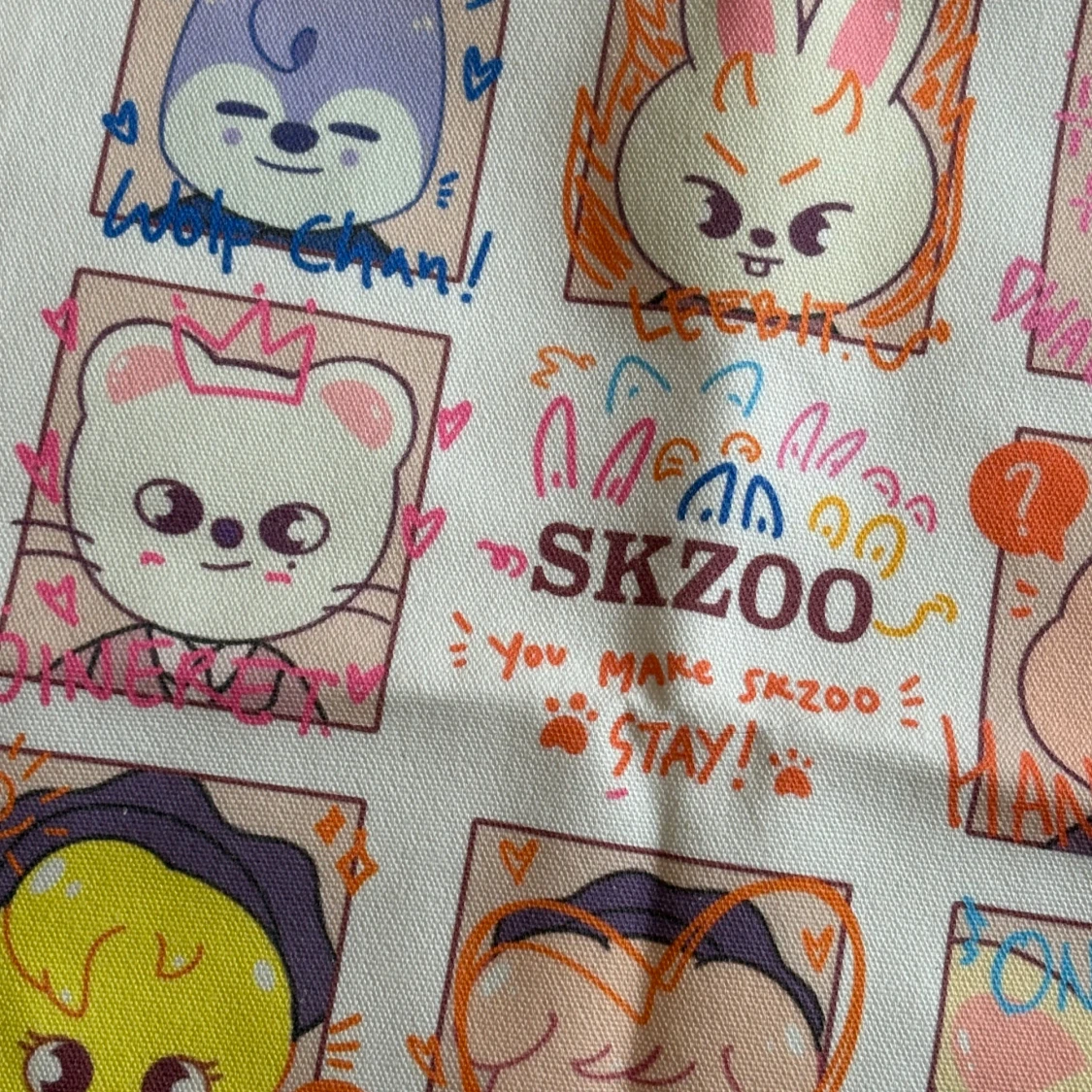 Stray Kids SKZOO tote bag - 1