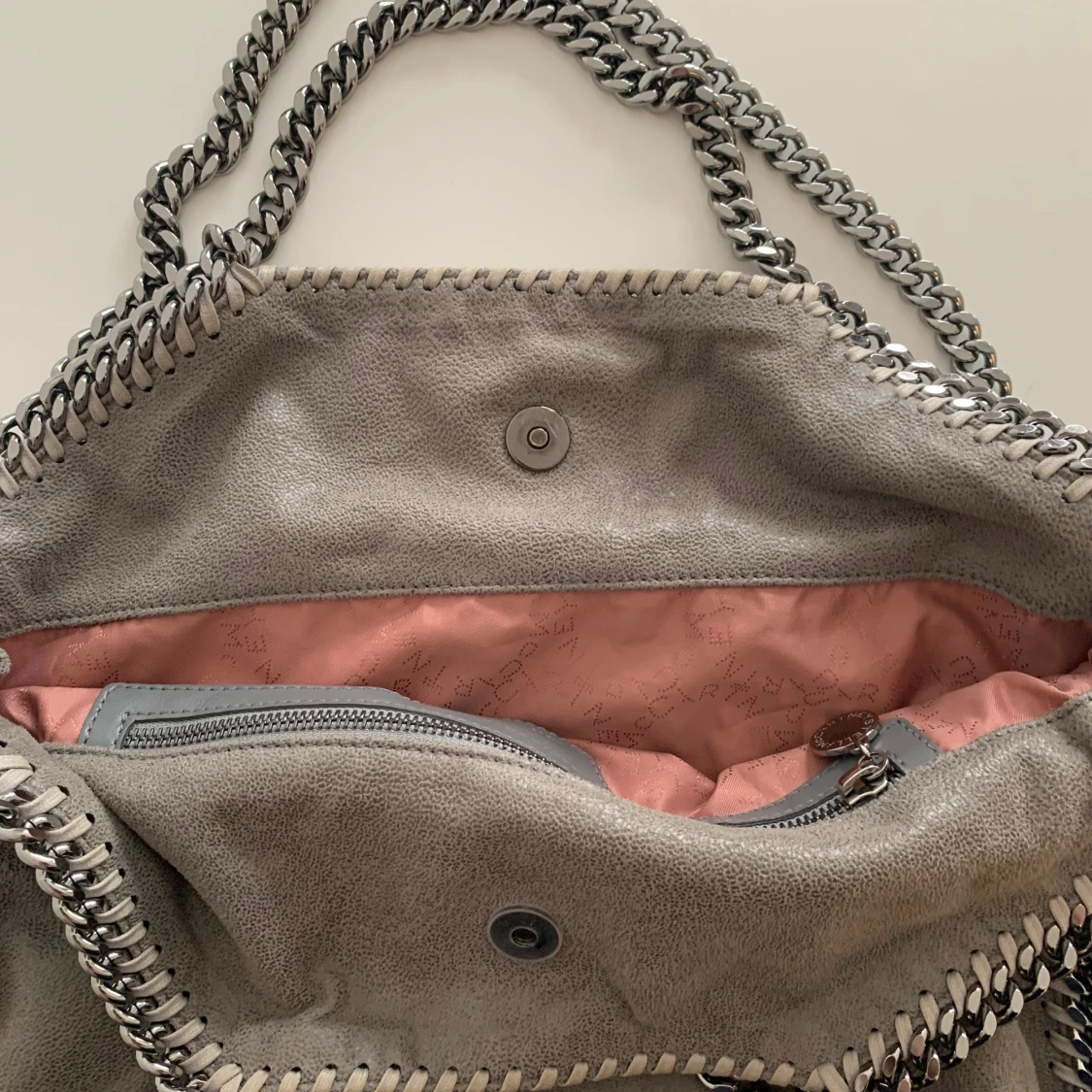 Grå axelväska Stella McCartney-Fallabella